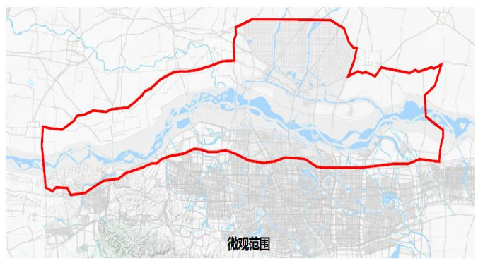 黄河流域生态保护和高质量发展的核心示范区范围:沿黄河南岸,北