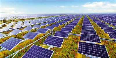 <p>　　“板上发电，板下种枸杞”，农光互补，释放多重效益。　　　　　　　　　　　　　　　　　　　　　　　　　　　　　　　　（图片由受访企业提供）</p>