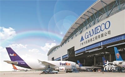 临空经济区将打造具有全球竞争力和影响力的“五个中心”，其中就包括检测维修中心。记者 李波 摄