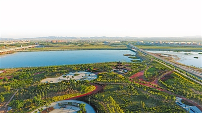 <p>　　同心县人民公园。（本版图片均由同心县委宣传部提供）</p>