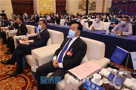 世界先进制造业大会在济开幕 肖亚庆周乃翔致辞