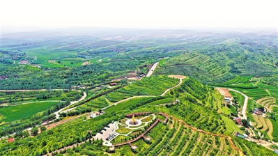 <p>　　彭阳县创新小流域治理模式，在高颜值生态建设上打造新样板。本报记者　剡文鑫　摄</p>