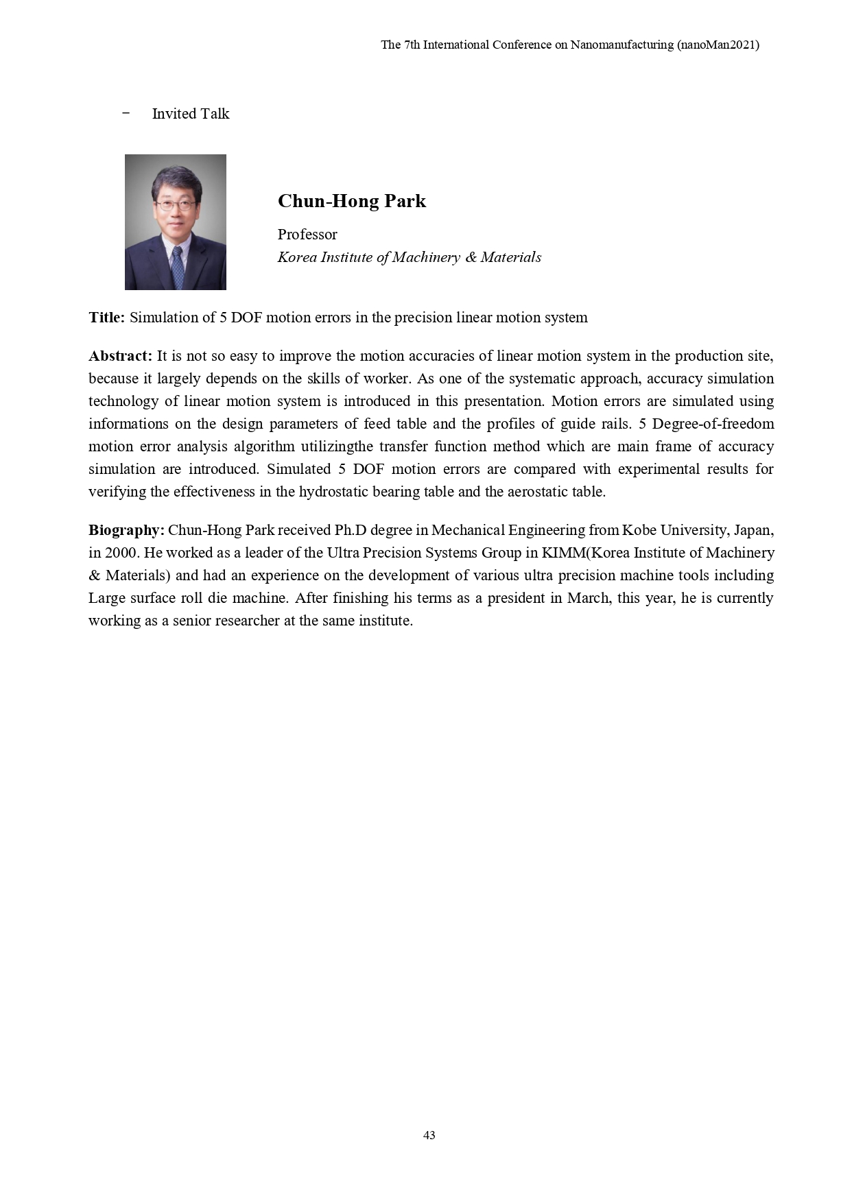 nanoMan2021Conference ***