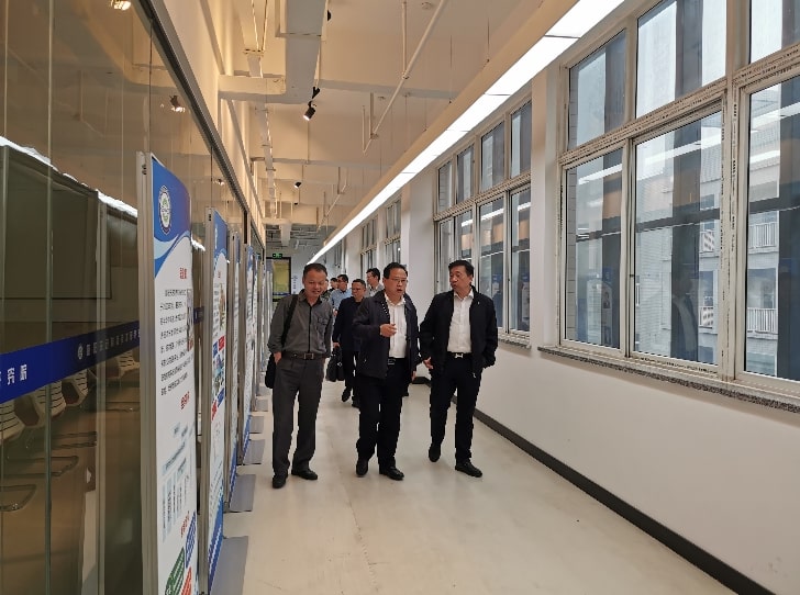 邵阳学院葛金文校长一行莅临我院考察交流