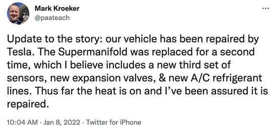 　▲车主更换两次零部件后仍担心再次损坏