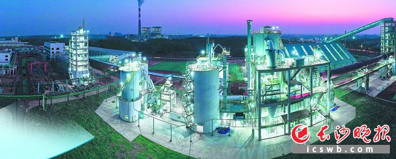 永杉锂业进入试运营，将填补长沙先进储能材料产业空白。本版图片由望城经开区提供