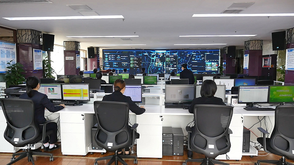 沙坪坝区数字化城市管理中心。  沙坪坝区融媒体中心供图 华龙网发