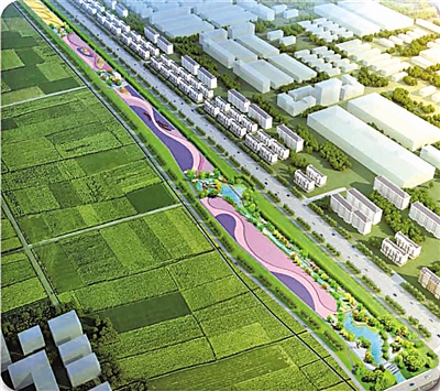 <p>　　牛家坊人工湿地项目。</p>