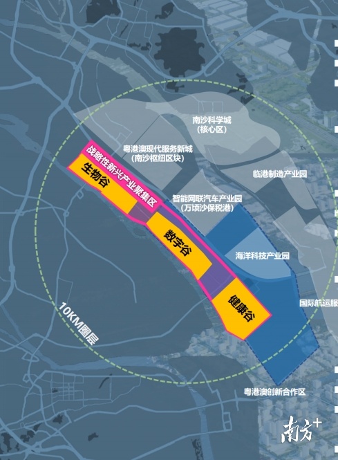 打通“河西走廊”,南沙“三谷”闪耀黄金内湾。