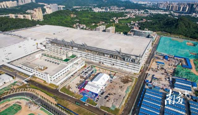 TCL华星广州t9项目所在地航拍图。