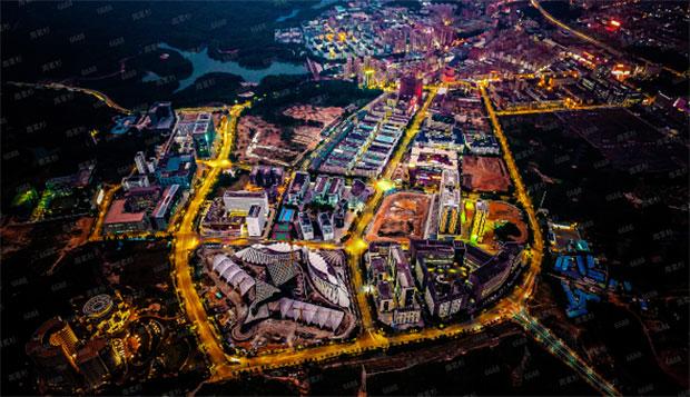 深圳市龙华区大浪时尚小镇全景图(龙华区委宣传部供图)