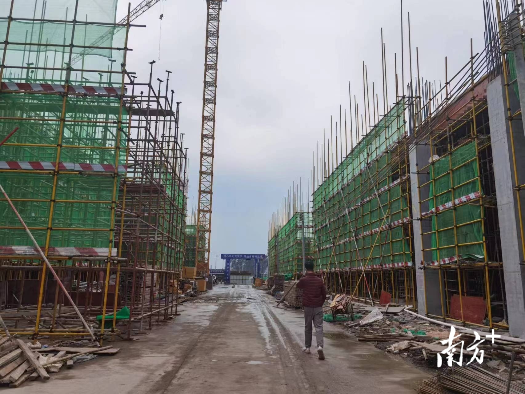 威王智能小家电制造中心项目将于今年9—10月竣工投产。蒋晓敏 摄
