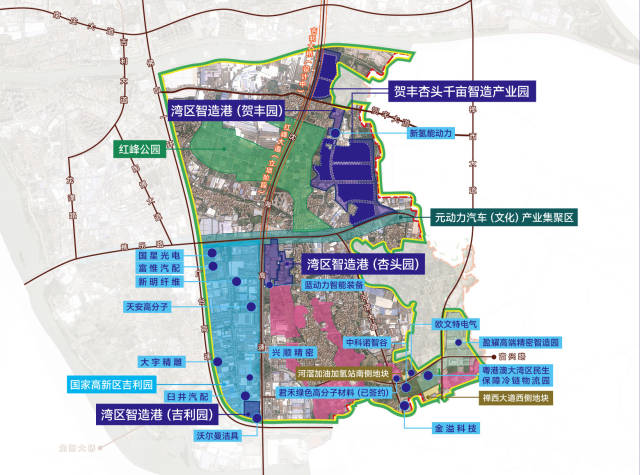 佛山南庄高端精密智造产业园已形成“一核三星一带一园两片区”格局。