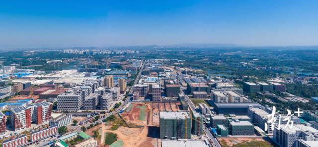 去年佛北战新产业园大塘新材料产业园全面启动规划建设，总规划面积11373.6亩全部纳入城镇开发边界。大塘供图